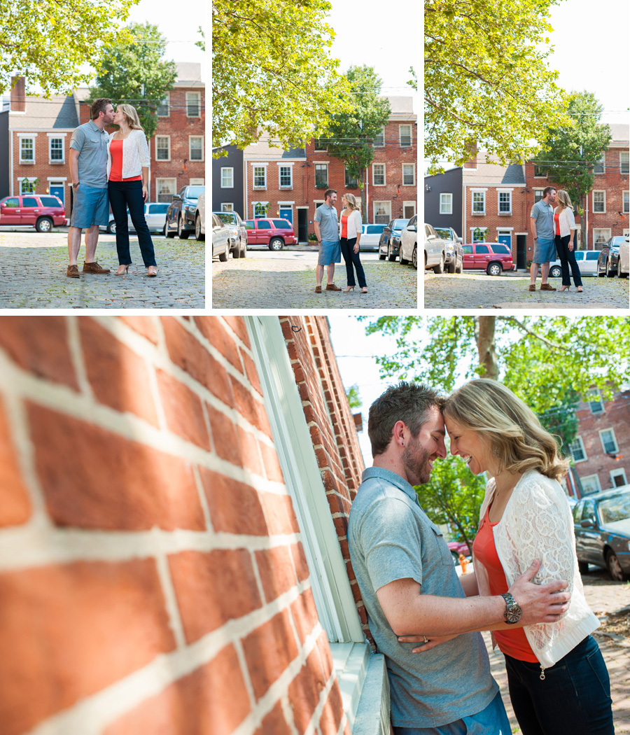 Engagement Photos Baltimore Maryland Federal Hill