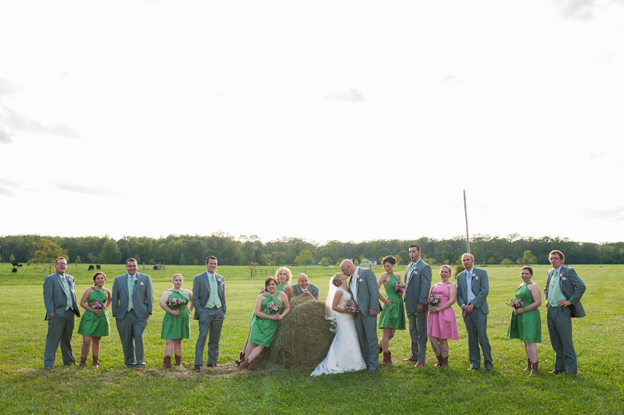 Wedding Photos in Field