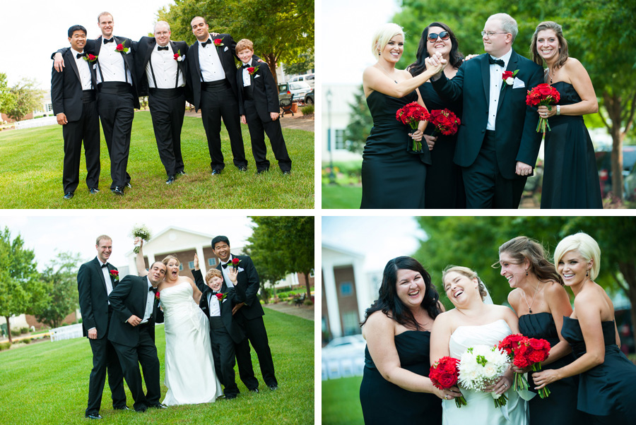 Bridal Party Photos on the Beach