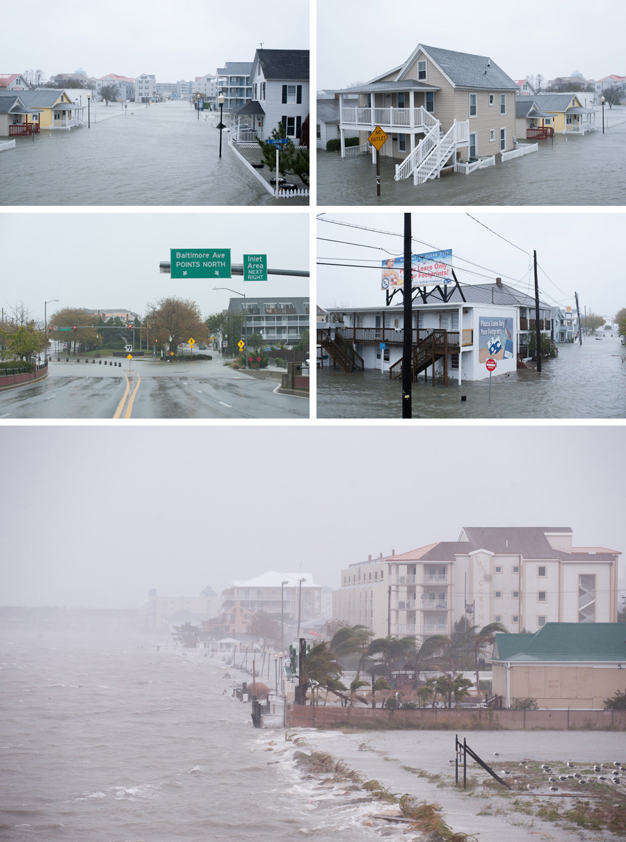 Hurricane Sandy Ocean City Maryland