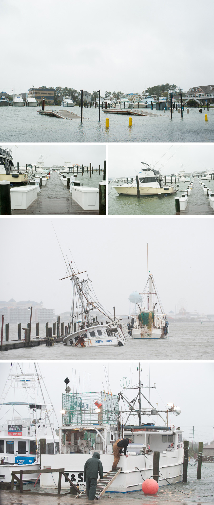 Hurricane Sandy Ocean City Maryland