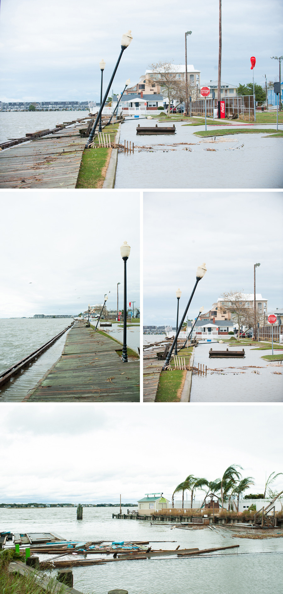 Ocean City Maryland Hurricane Sandy Damages The Morning After