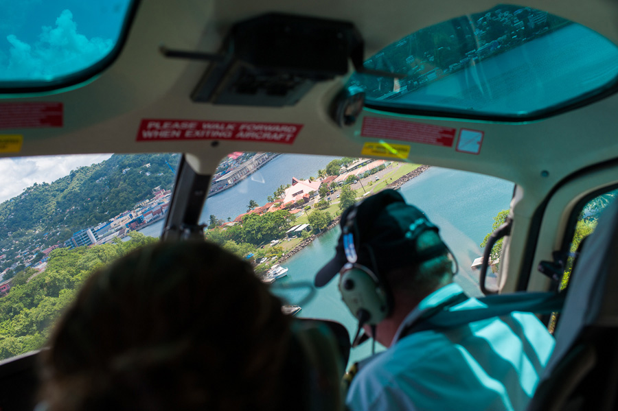 Helicopter Tour St Lucia