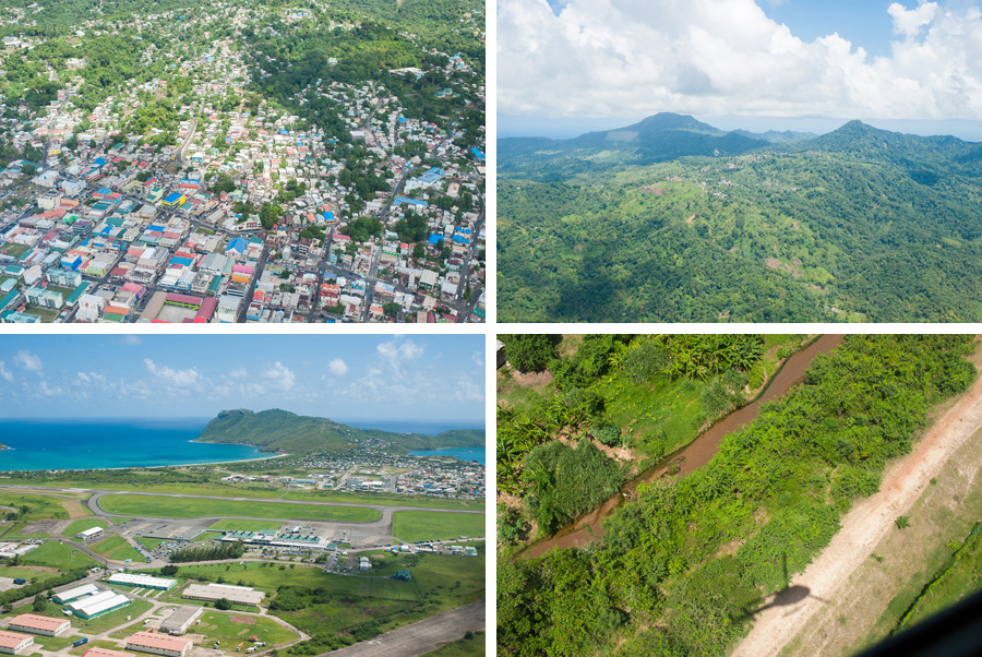 St Lucia Wedding Photographer Helicopter Tour