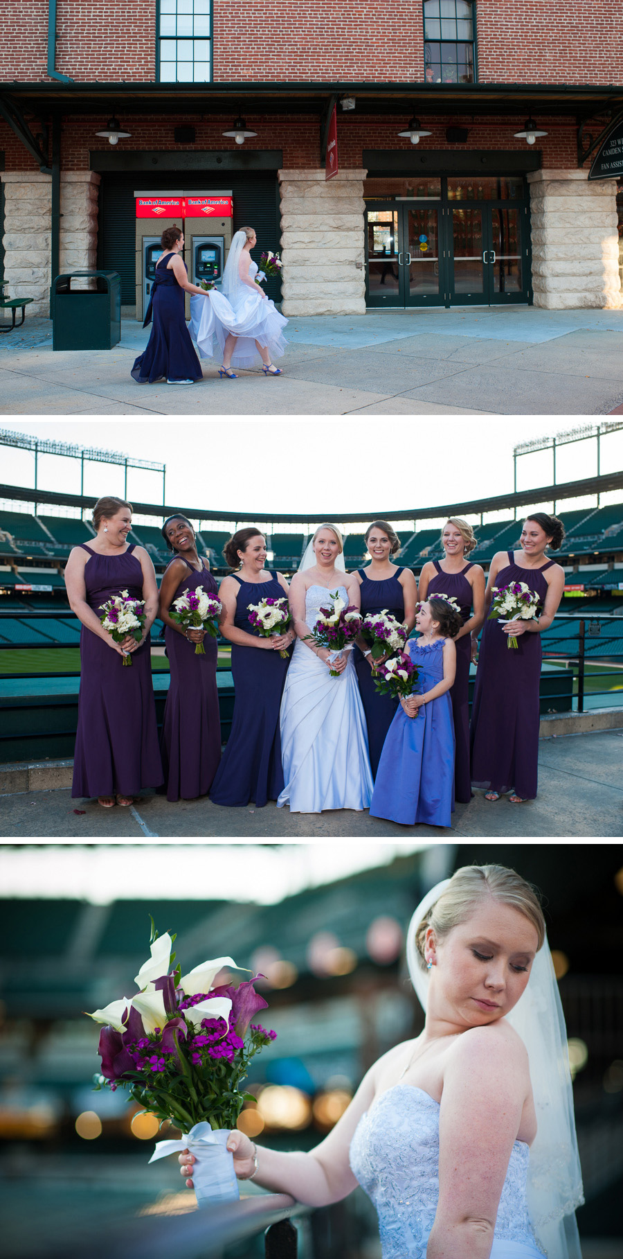 Wedding at Camden Yards