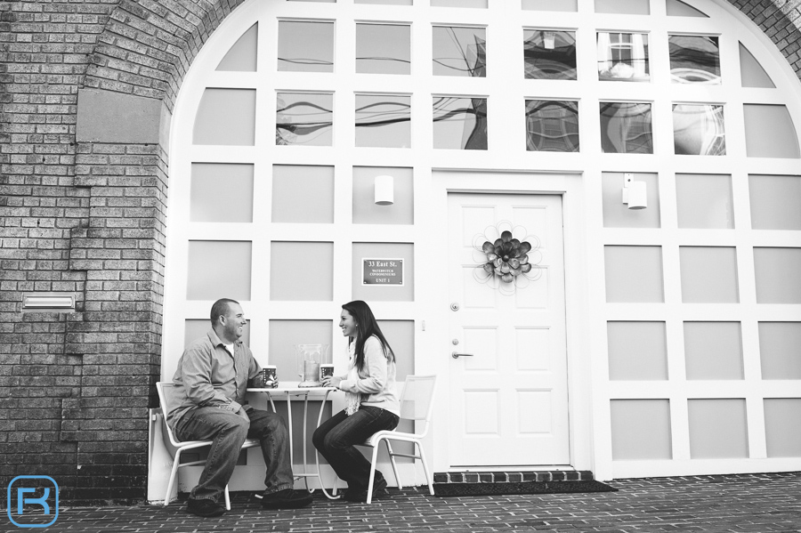 Engagement Photos in Downtown Annapolis