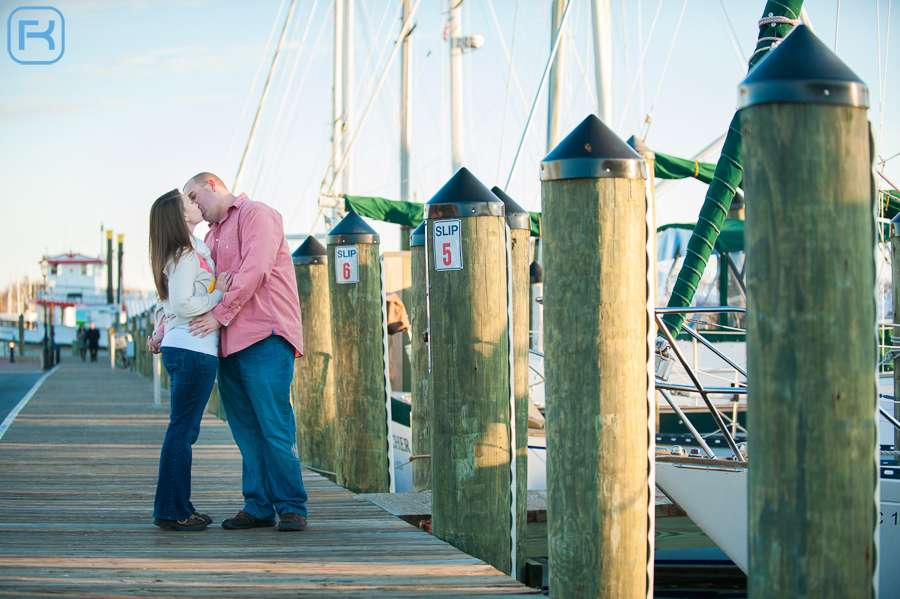 Nautical Engagement Photos Annapolis