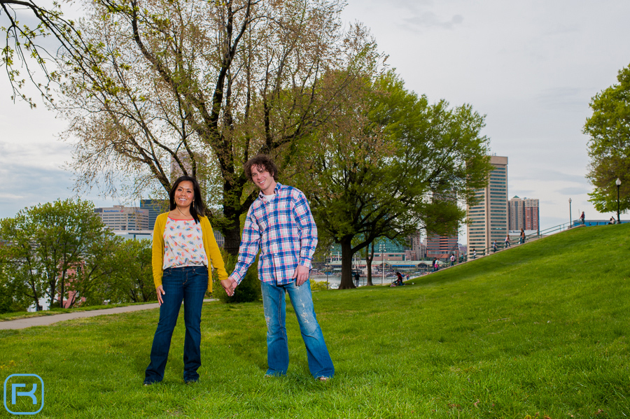 Baltimore Engagement Photos Druid Hill Park