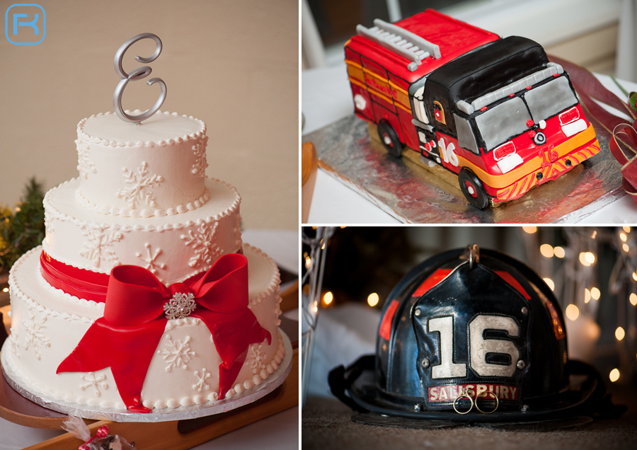 Fire Engine Wedding Cake