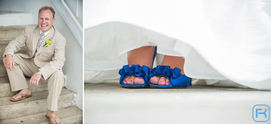 Blue Wedding Shoes