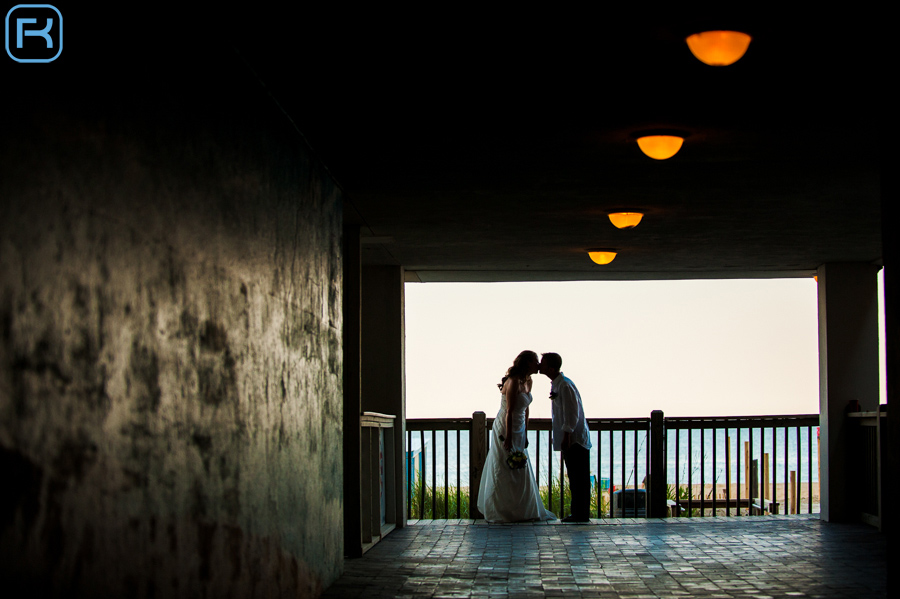 Bride and Groom Silhouette