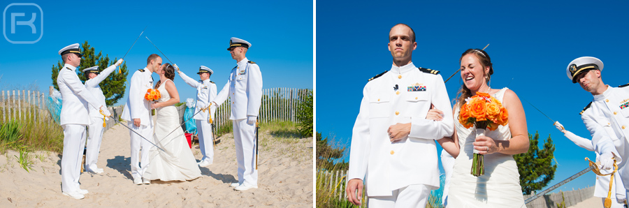 Navy Wedding Ceremony