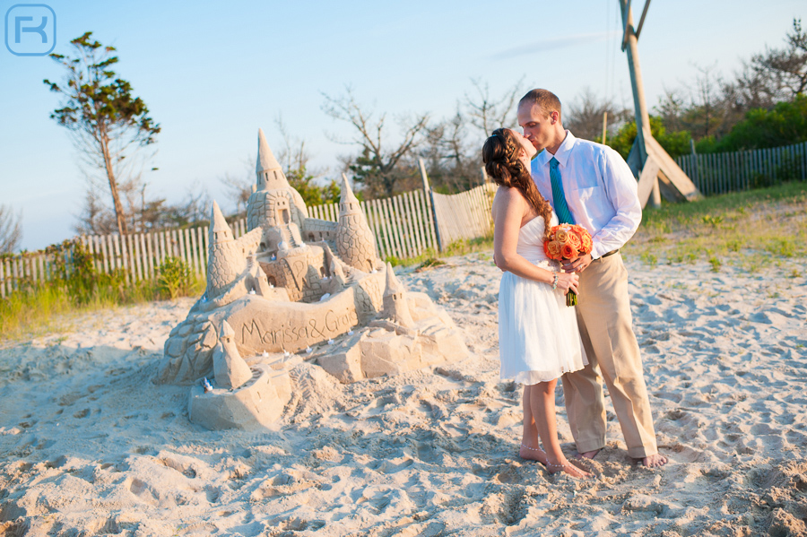 Wedding Sand Castle