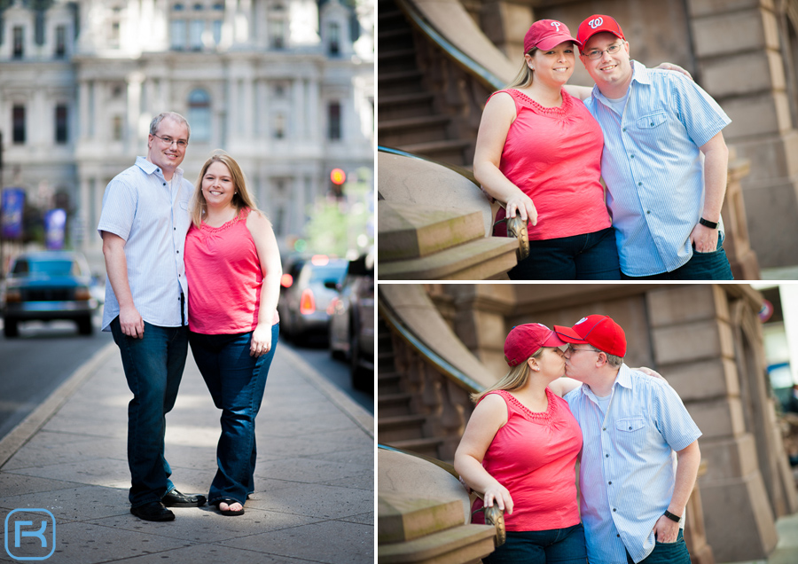 Art Museum Philadelphia Engagement Photos