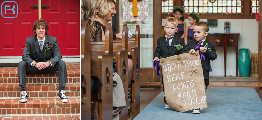 Wedding at All Saints Church