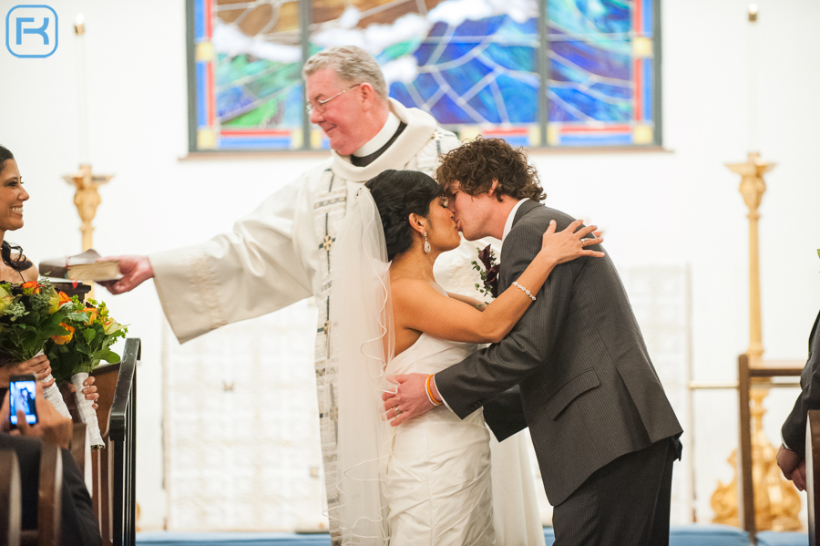 Wedding at All Saints Church Rehoboth Beach