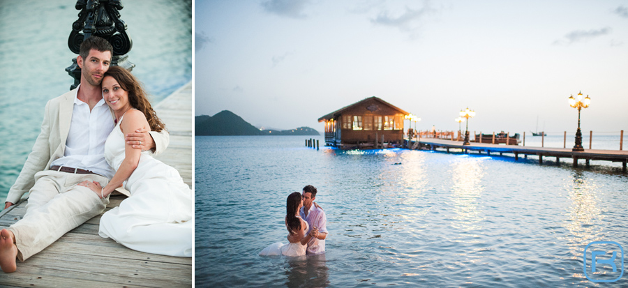 Trash the Dress St Lucia Halcyon Beach