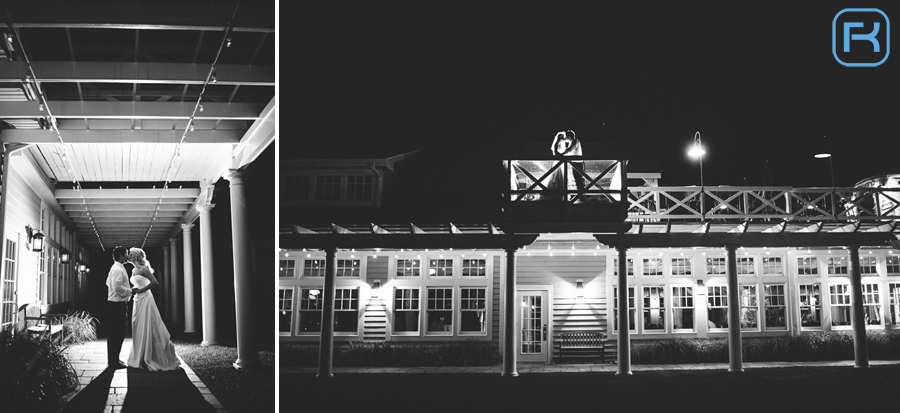 Chesapeake Bay Beach Club Bride and Groom