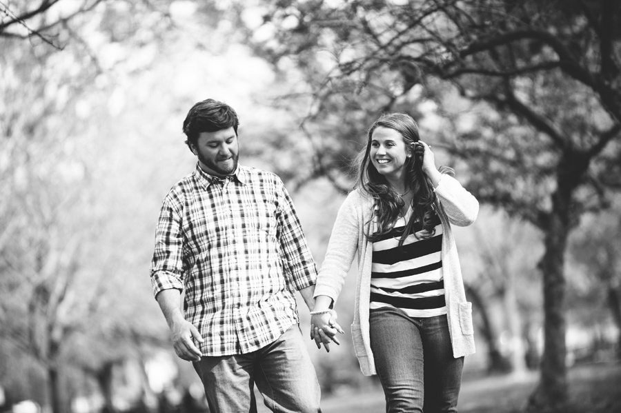 Washington DC Cherry Blossom Engagement Photography