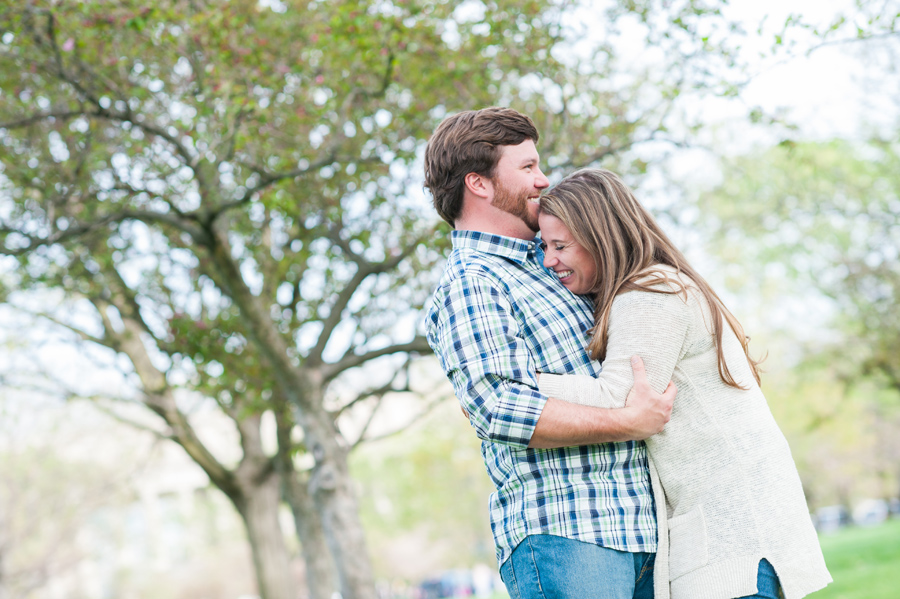 Engagement Photos DC Cherry Blossoms