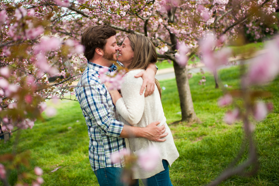Engagement DC Cherry Blossoms Session