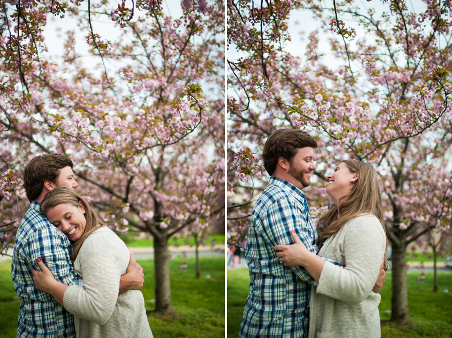 DC Cherry Blossom Engagement Pictures