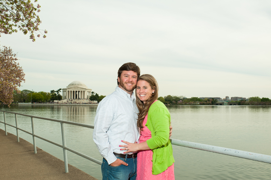Jefferson Memorial Engagement Photos