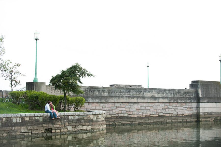 Washington DC Tidal Basin Engagement Photography