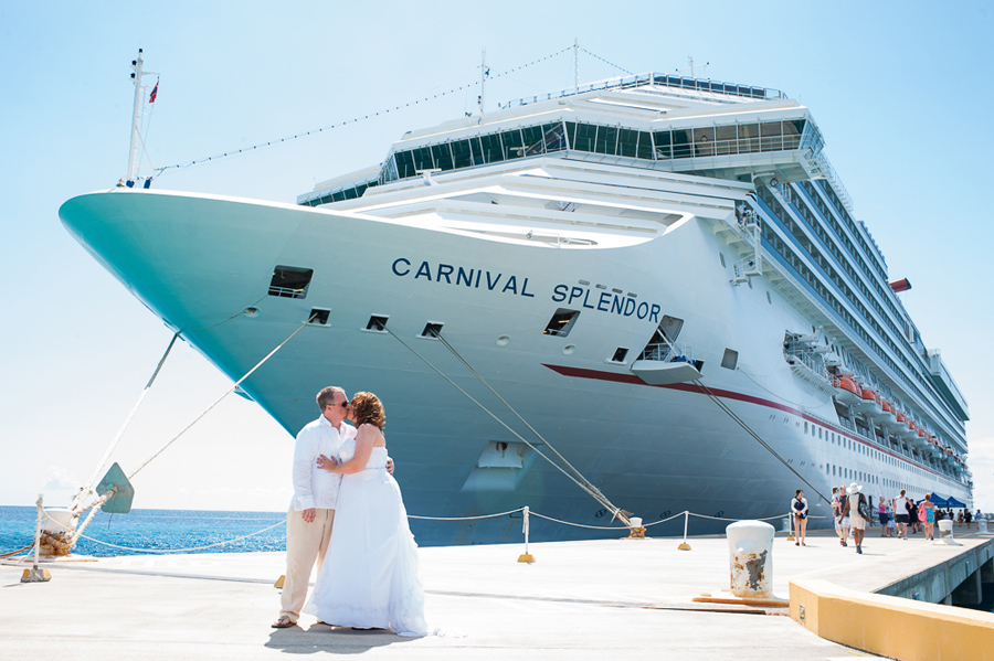 Carnival Splendor Wedding Grand Turk