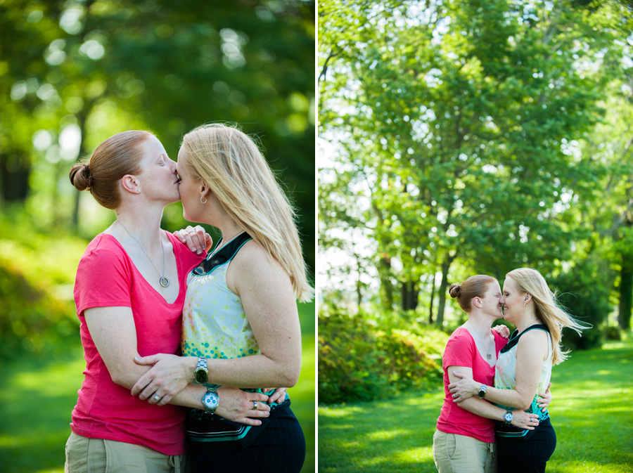 Engagement at a Winery