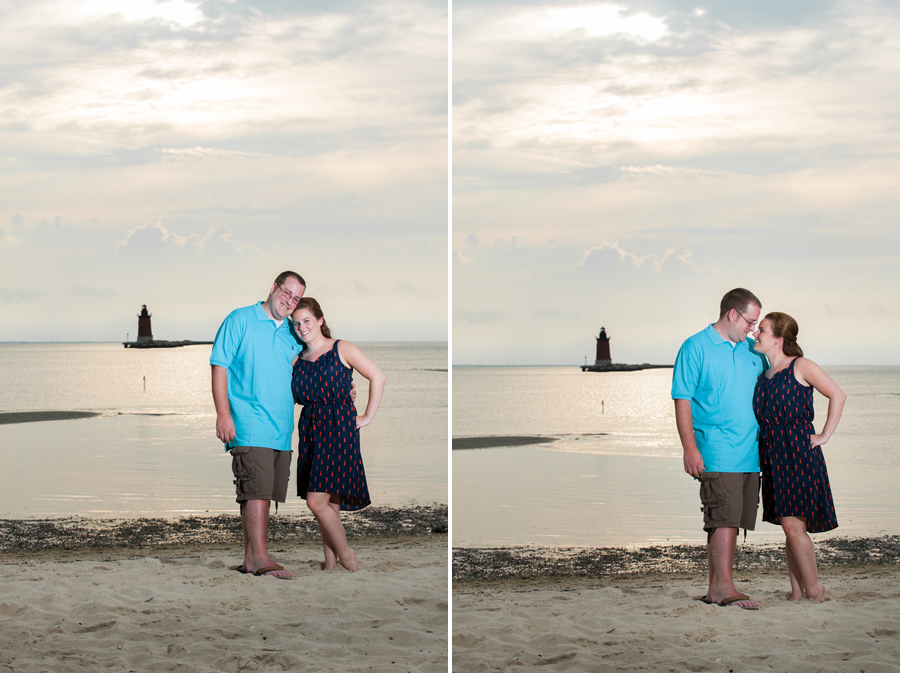 Delaware Beach Engagement Photos