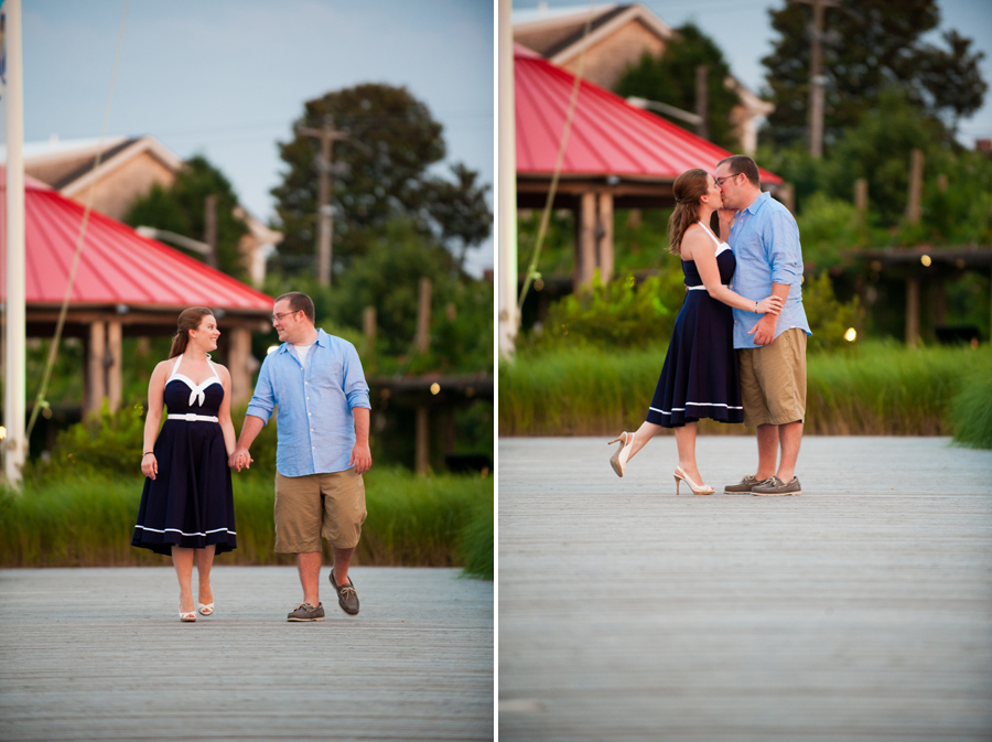 Boardwalk Engagement Photos Delaware