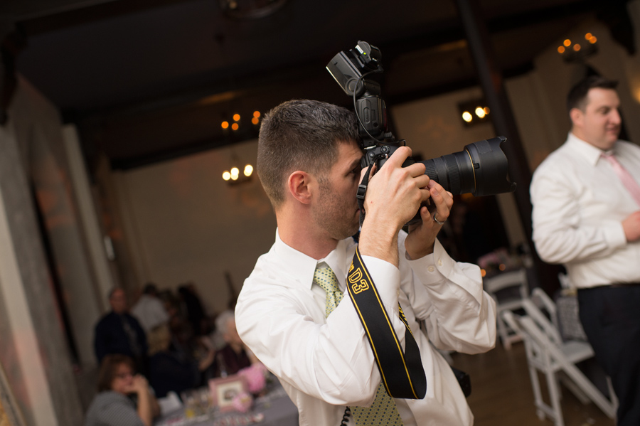 Off camera flash for wedding reception