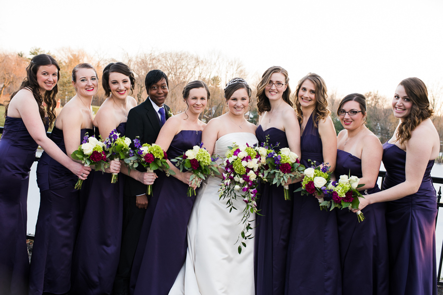 Bridal Party at Talamore Country Club