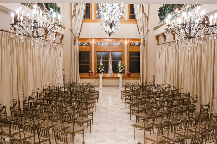 Ceremony Setup at Talamore Country Club