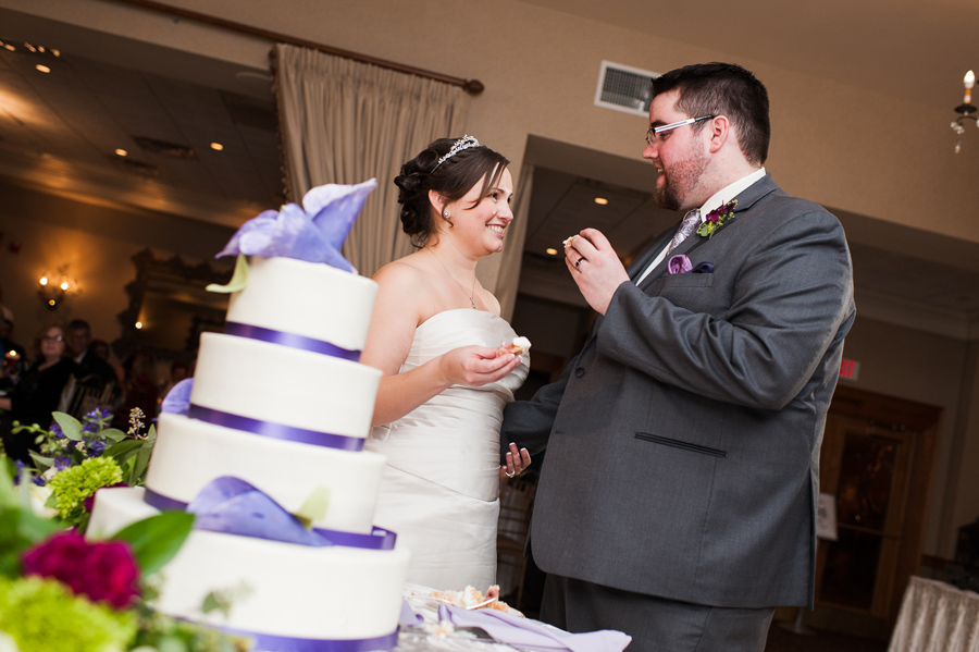 Wedding Cake at Talamore Country Club