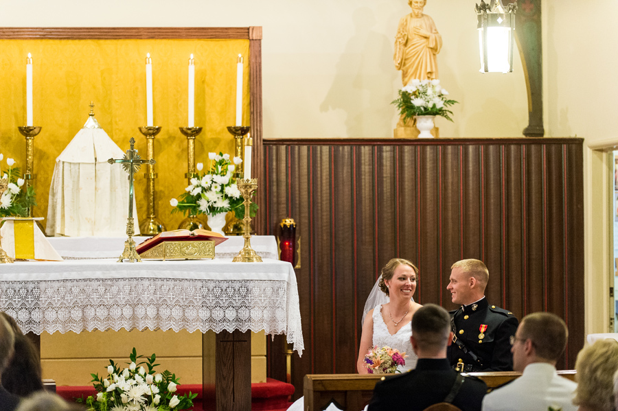 Saint John the Apostle Wedding Leesburg Virginia