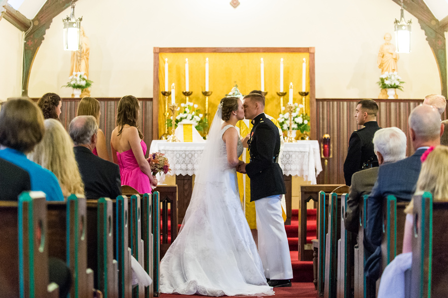 Saint John the Apostle Wedding Leesburg Virginia