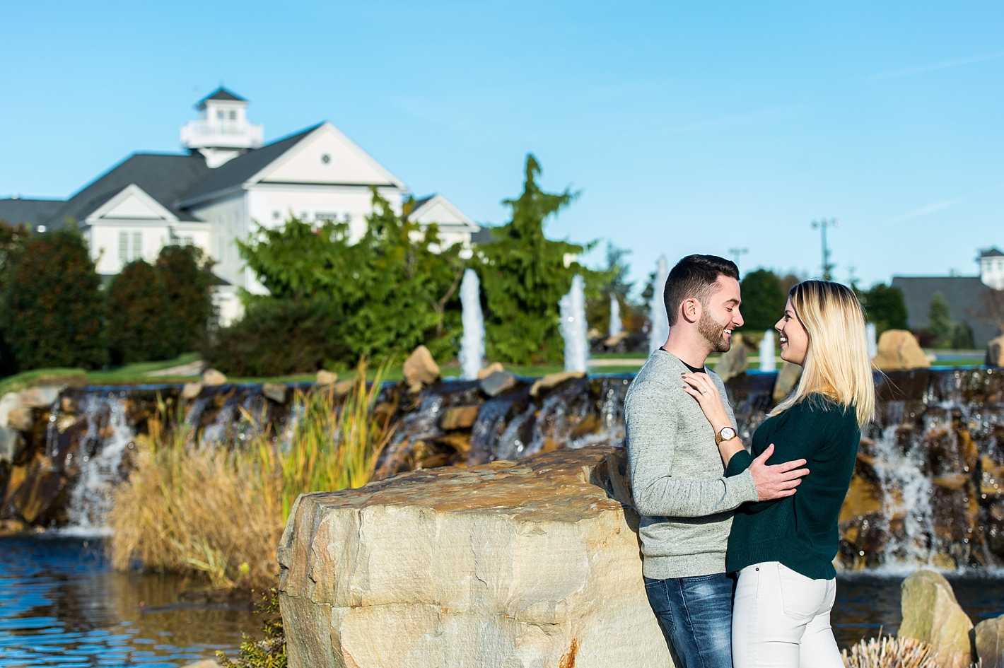 Engagement Photos at Baywood Greens Golf Course