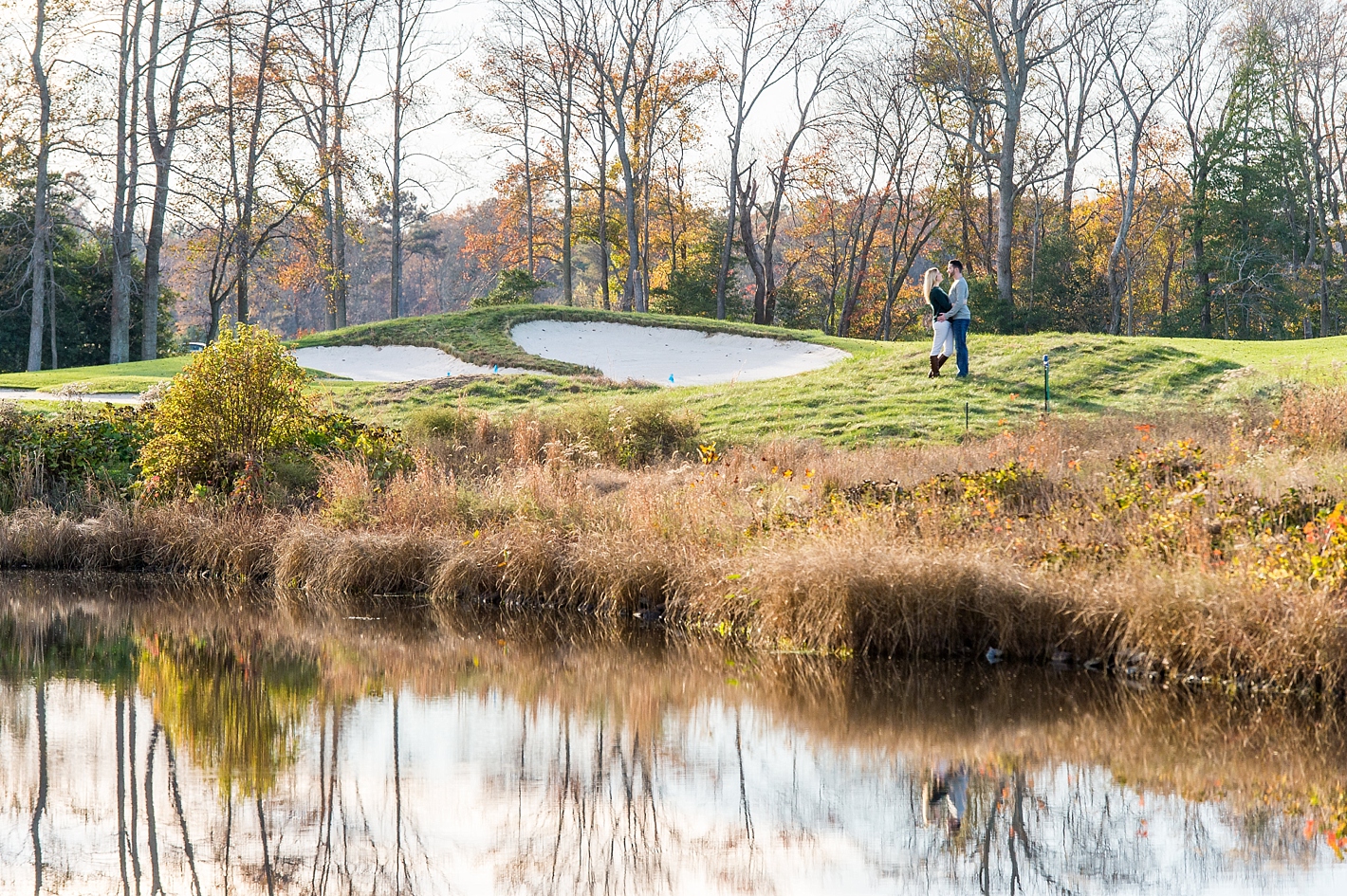 Baywood Greens Golf Course Engagement Photos