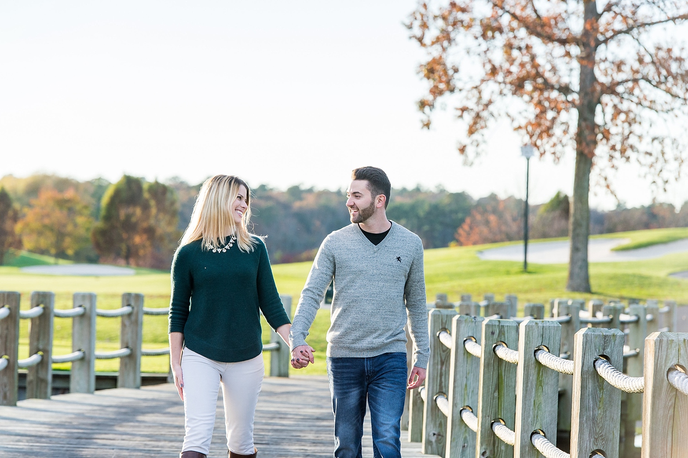 Baywood Greens Rehoboth Beach Delaware Engagement Photos