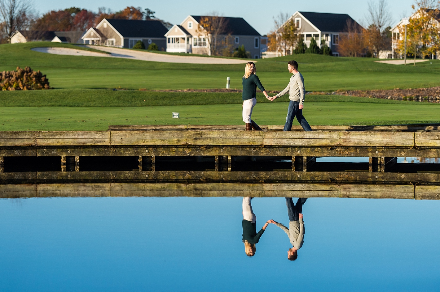 Baywood Greens Rehoboth Beach DE Engagement Photos