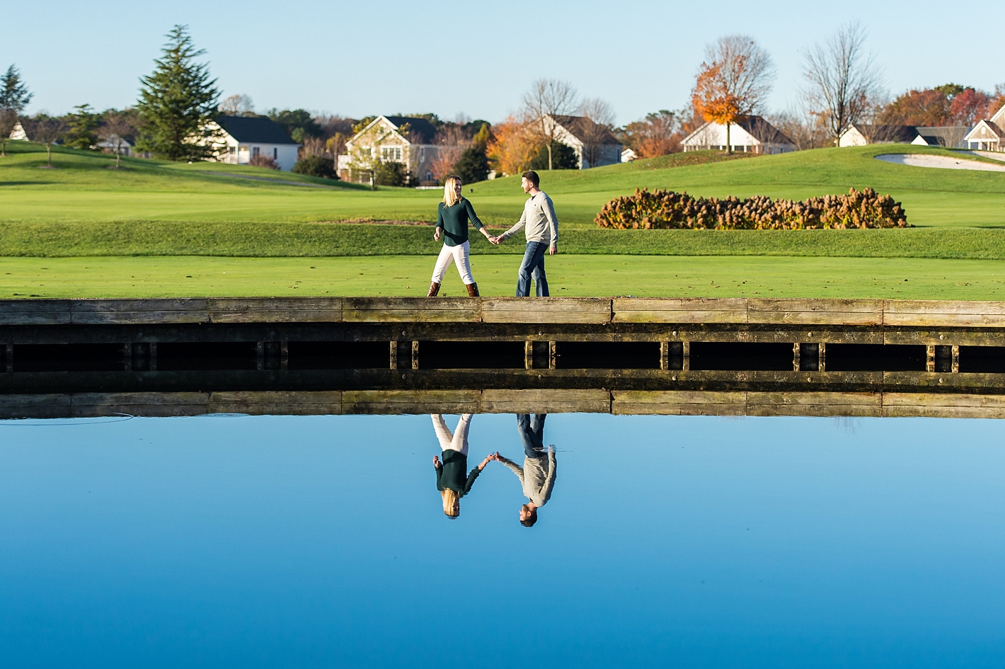 Baywood Greens Golf Course Engagement Photos