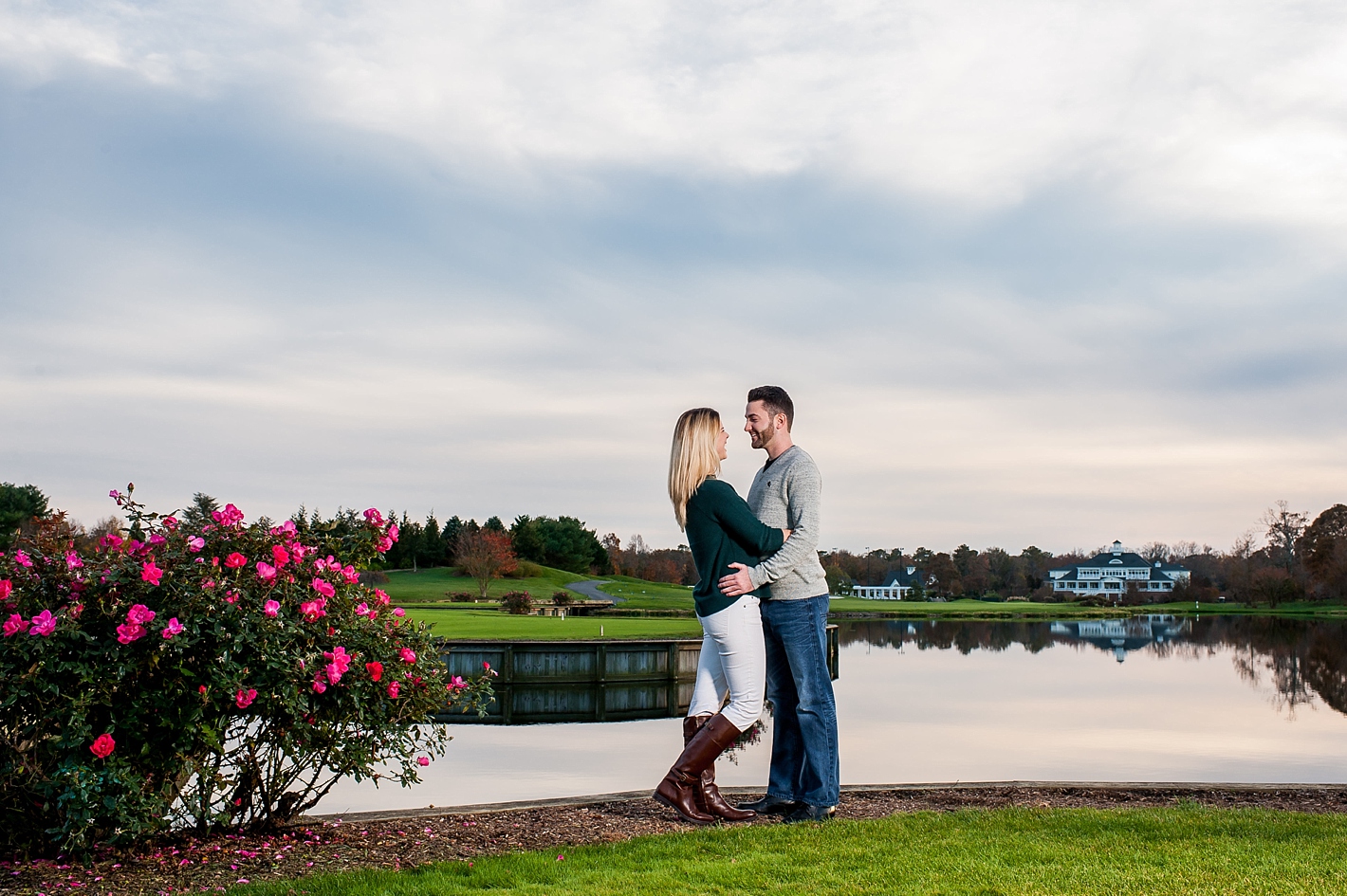 Baywood Greens Sunset Engagement Photos