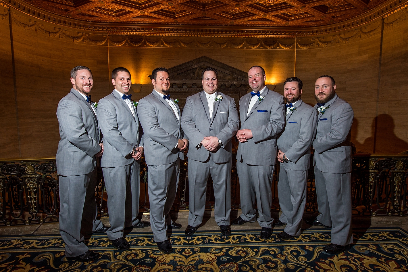 Bridal Party Photos at Hotel DuPont