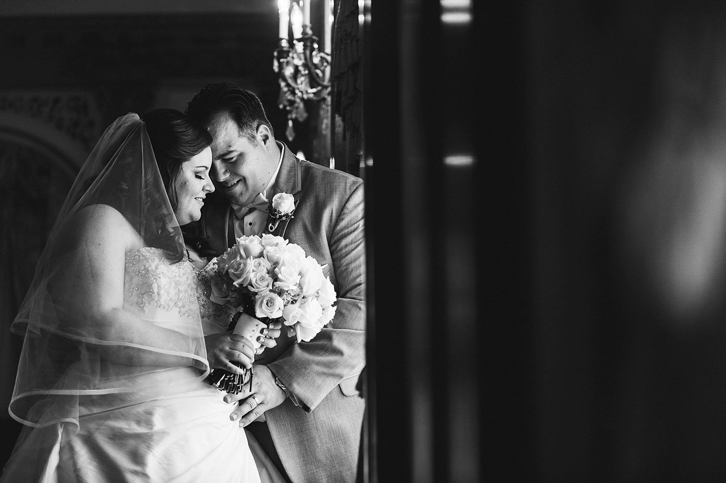 Bride and Groom Photos at Hotel DuPont