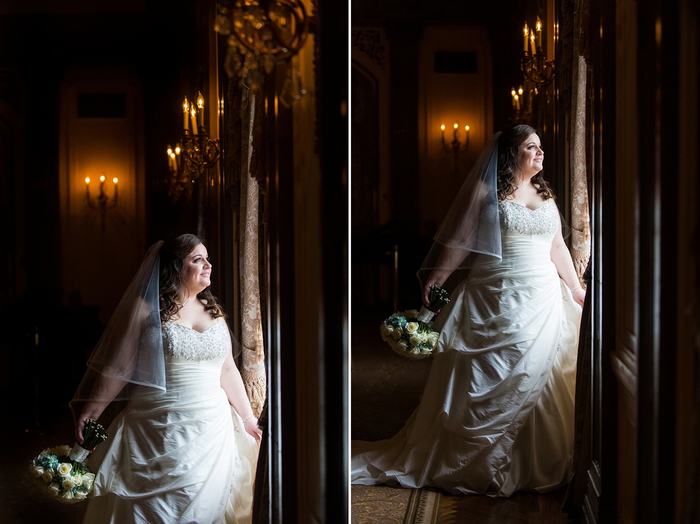Bride and Groom Photos at Hotel DuPont