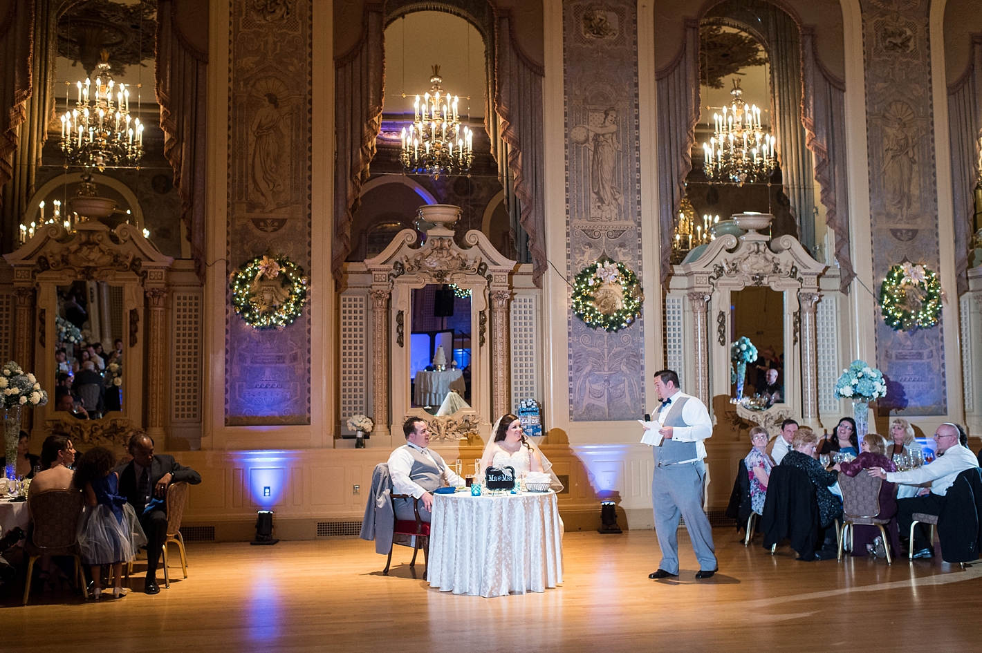 Wedding Reception at Hotel DuPont