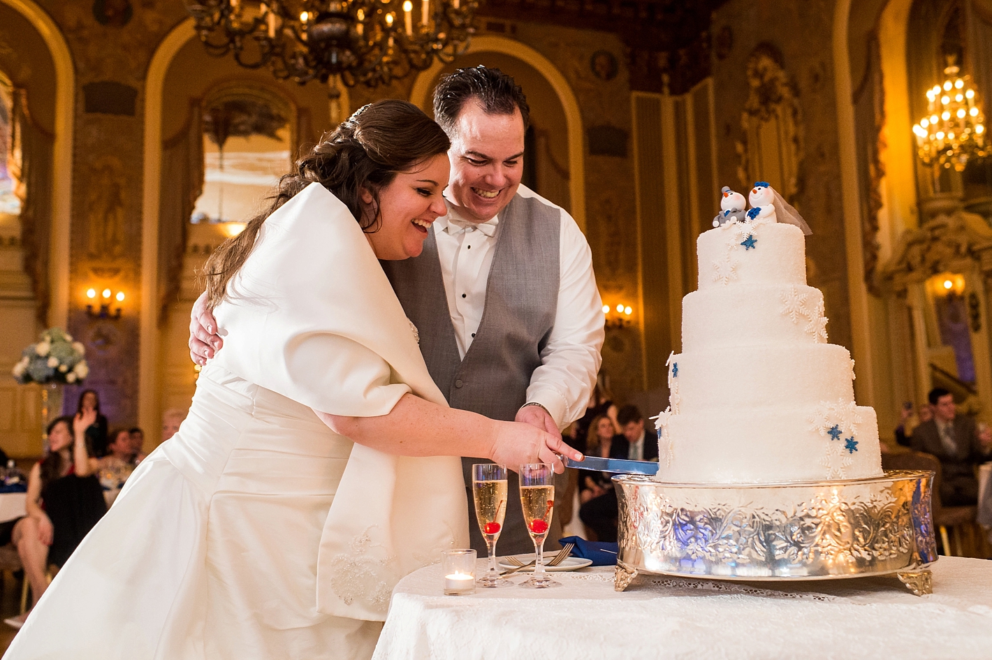 Wedding Cake at Hotel DuPont