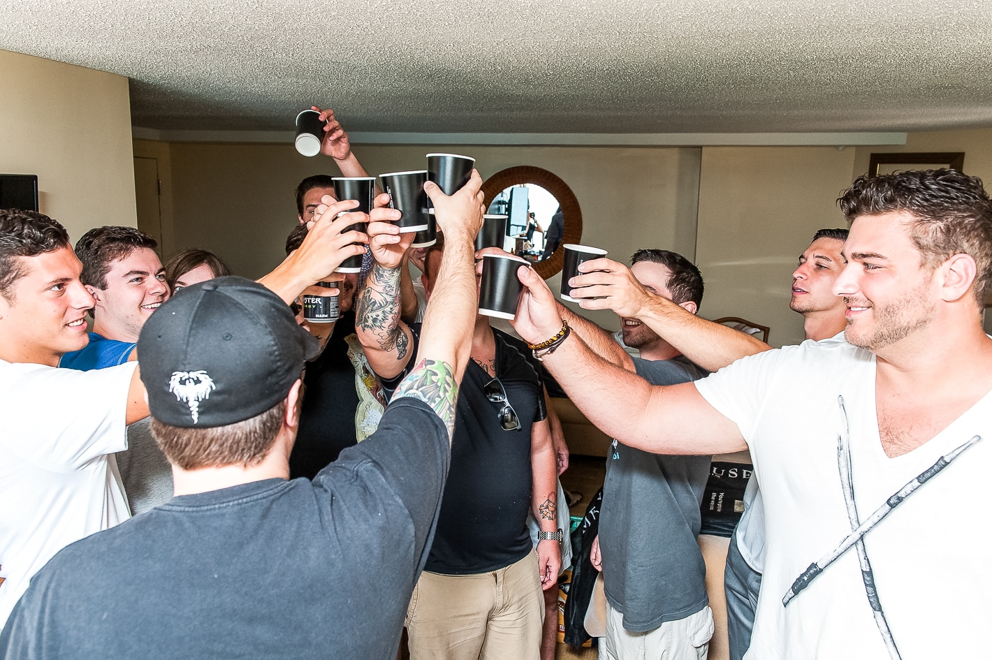 Groomsmen Fun Getting Ready Photos